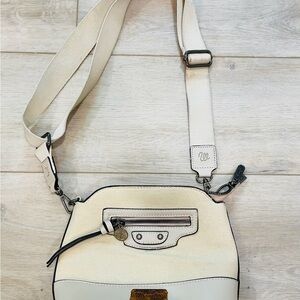 Cream Crossbody Bag